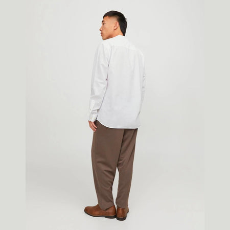 Camicia Jack & Jones Summer Linen Blend white