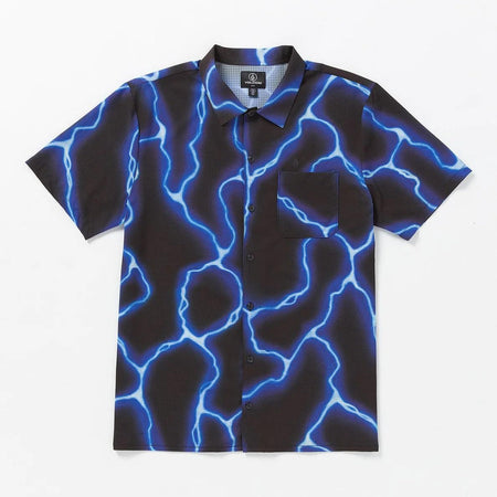 Camicia shirt Volcom Featured Artist Travis Spinks black