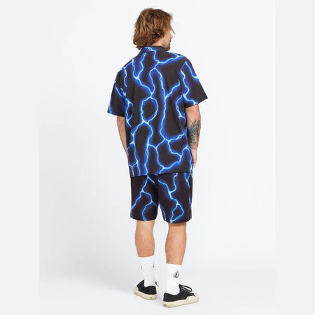 Camicia shirt Volcom Featured Artist Travis Spinks black