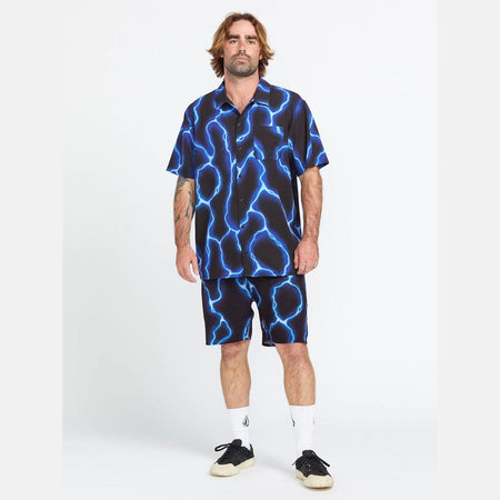 Camicia shirt Volcom Featured Artist Travis Spinks black