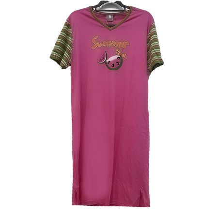 Baci Ami Camicia Abito Casa Maniche Corte S20