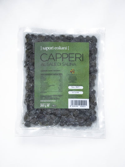 Sapori Eoliani - Capperi al sale medi 200 gr