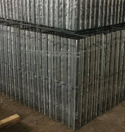 Pannelli di rete porta intonaco "Nervo Metal" 60 x 250 cm zincata 20 pezzi