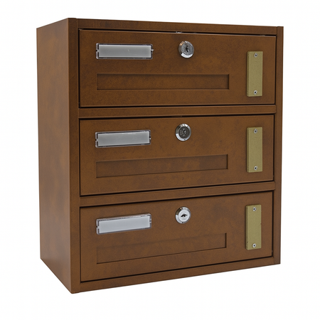 Cassetta postale condominiale da muro buca lettere componibile "Made in Italy"