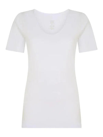 Ragno Maglia Intima da Donna in Caldo Cotone Felpato Maniche Corte D229A8 S12 - Passarelli Biancheria