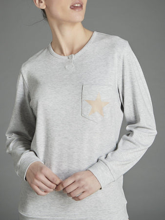 Ragno Pigiama Invernale in Caldo Cotone da Donna DA64N1 S27 - Passarelli Biancheria