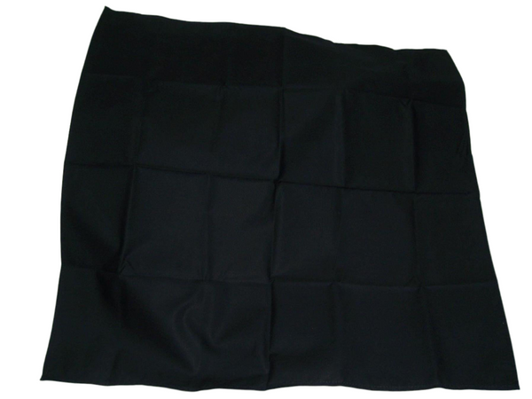 Foulard nero quadrato