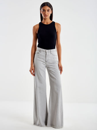 Jeans Vicolo Sidney palazzo grigio