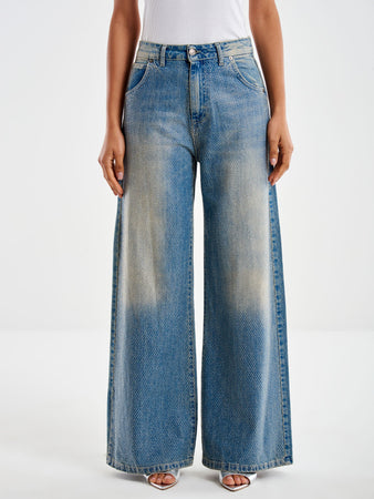 Jeans Vicolo Michelle con strass