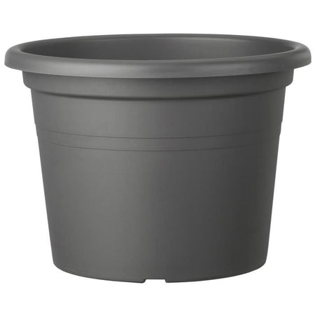 DEROMA Vaso per fiori rotondo Day R Antracite - 50 cm