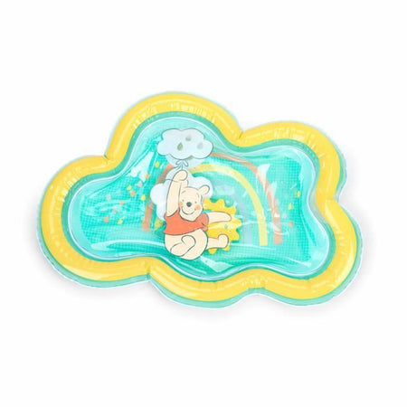 DISNEY BABY -WINNIE- Tappetino per l'acqua per neonati, gioco sensoriale ed educativo, gonfiabile, facile da pulire, pieghevole, dalla nascita
