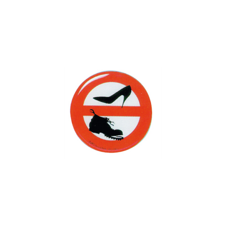 Divieto Scarpe Rilievo