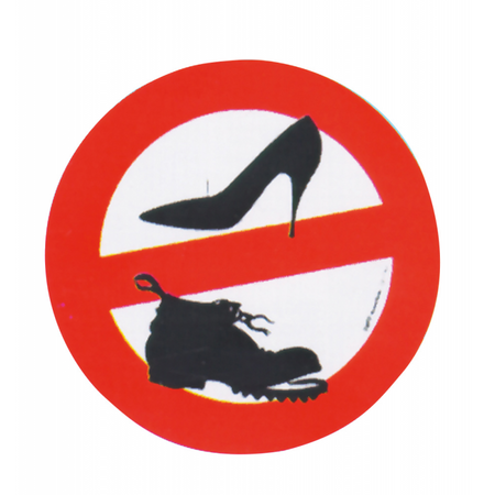 Divieto Scarpe