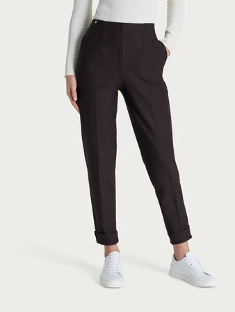 Ragno Pantalone Invernale da Donna a carota con tasche in tessuto Compact DO32PS 2510S70