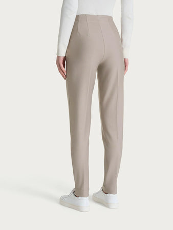 Ragno Pantalone Invernale da Donna a carota con tasche in tessuto Compact DO32PS 2510S70