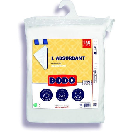 Protettore del materasso assorbente - 140x190 cm - poliestere