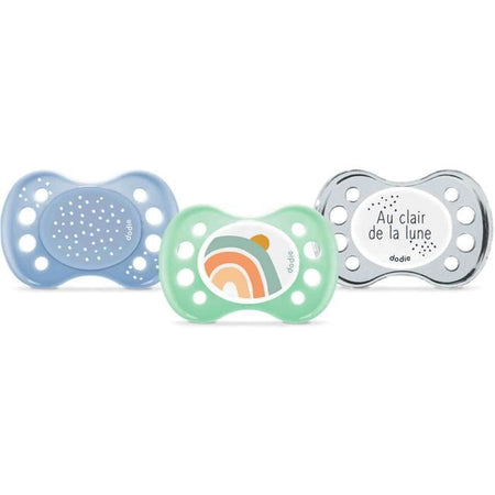 DODIE MAM Succhietti 0-6 Mesi Anatomici X3 ES2