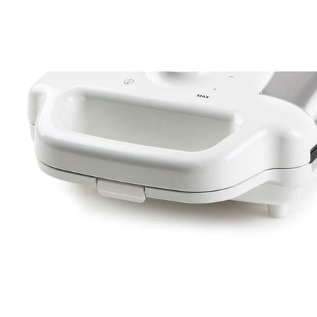 DOMO DO9222W - Piastra per waffle - 900W - 4x7 cm - Rivestimento antiaderente - Termostato regolabile - Chiusura di sicurezza