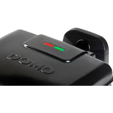 Macchina per waffle rotante DOMO - DO9224W - Ruotabile di 180 - Rivestimento antiaderente - Impugnatura Cool-touch - 2 persone