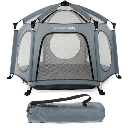 Adventure Parc Pop-Up - DREAMBABY - Tessuto con borsa per il trasporto - Coperture anti UV (uso esterno) - 1,3 m - H1 m