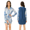 Desigual Camicia da Notte - Abito Casa blue exotic 72NL1D6 S58 - Passarelli Biancheria