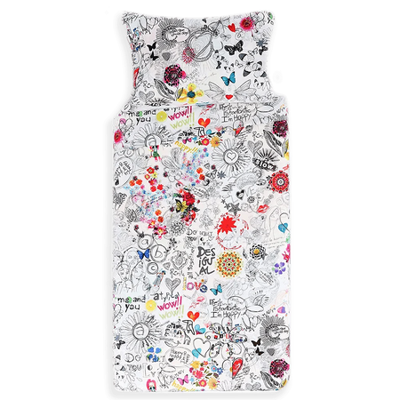 Desigual Parure Lenzuola per Letto Singolo 1 Piazza Bolimania 61DL8A4 S60 - Passarelli Biancheria