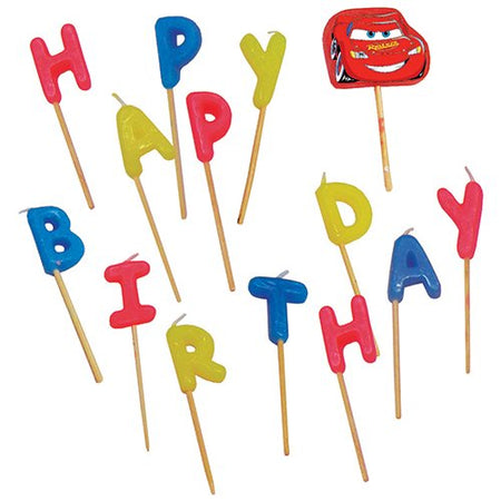 CANDELINE HAPPY BIRTHDAY TEMA CARS