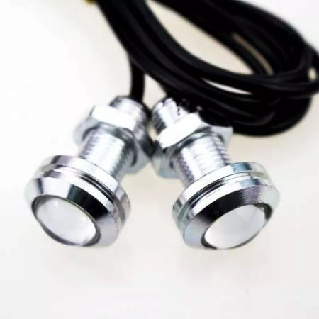 Luci Diurne DRL LED Ultra Slim Per Diurne Posizione Blu 3W Punto Luce Eagle Eyes 12V