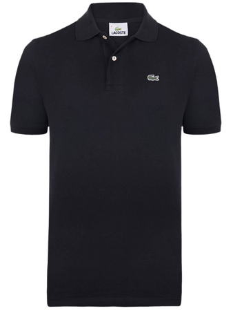 Lacoste Polo Uomo Classica Piqué Polo Tinta Unita Colletto Mezze Maniche Polo Lacoste In Petit Piqué 100% Cotone Polo Classica