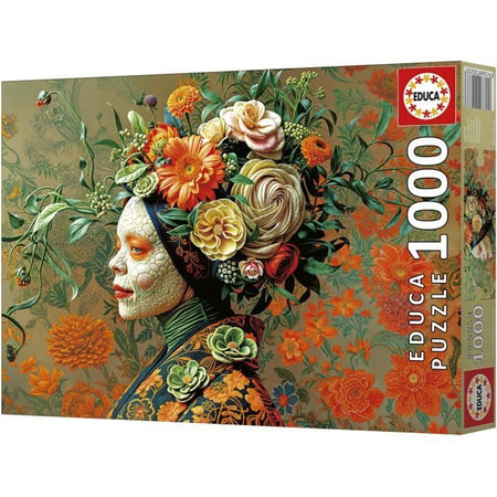 Puzzle - EDUCA - Regina Lucertola - 1000 pezzi - 48x68 cm - Per adulti dai 12 anni in su
