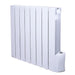 Radiatore elettrico a inerzia fluida - 1200W - WARM TECH - 230V - Fino a 50m3 - Bianco