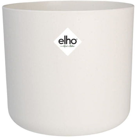 Pot di fiori rotondi B.For - Plastica - 25 - bianco