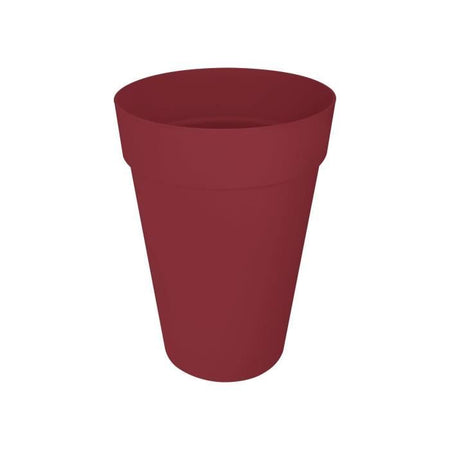 Vaso da fiori - Elho - Loft Urban Round - Altezza 35 - Rosso - L 34 x P 33,5 x H 45 cm - Esterno - 100% riciclato