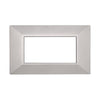 PLACCA PIRAMIDE 4P SILVER - ElettroWatt.eu