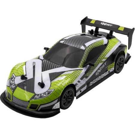 Coche teledirigido - EXOST - Luz flash 1:14 - 15 km/h - 31 -5 cm - verde - 5 aos