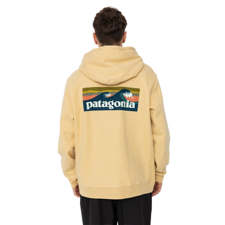 Felpa Patagonia Logo Uprisal hoodie beeswax tan