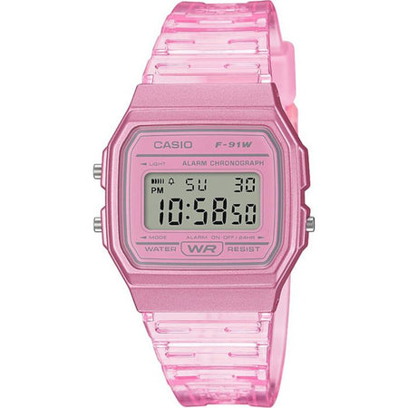 Orologio CASIO Collection F-91WS-4EF crono, sveglia, calendario automatico