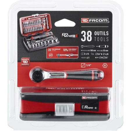 PRESA METRICA FACOM 6 PUNTI 1/4 PRESA