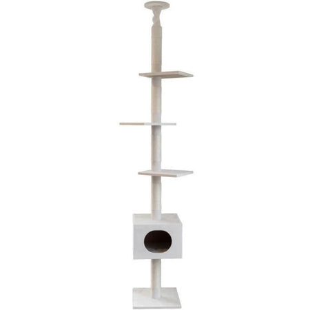 KERBL - FERDI Tiragraffi - 38 x 38 x 240 a 260 cm - Bianco - Sisal