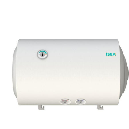 ISEA Swing Scaldabagno Elettrico 50 litri - Resistenza in rame per immersione a caldo - Anodo di magnesio - Orizzontale