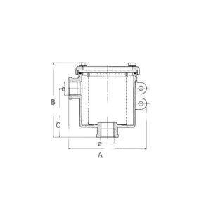 Filtro Acqua Ionio 3/4'