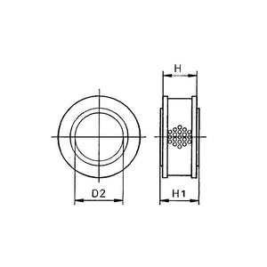 Filtro Aria Yanmar 128170/1-12540