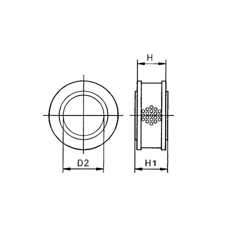 Filtro Aria Yanmar Or. 119593-18880