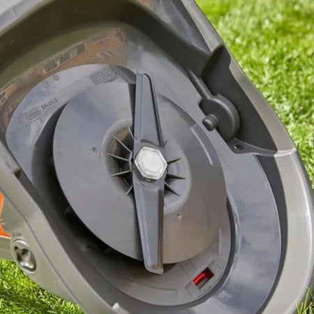 FLYMO Rasaerba a cuscino d'aria Turbo Lite 250 - 1400W - Larghezza di taglio 25cm - Altezza di taglio regolabile 11-31mm - (967909401)