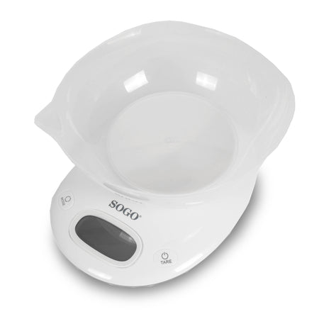 SOGO Bilancia da cucina digitale con ciotola controllo touch
