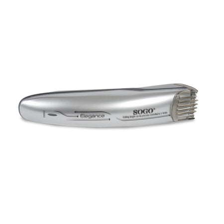 SOGO CPE-SS-3455-sd Tagliacapelli ricaricabile argento impostazione lunghezza 1-8 mm