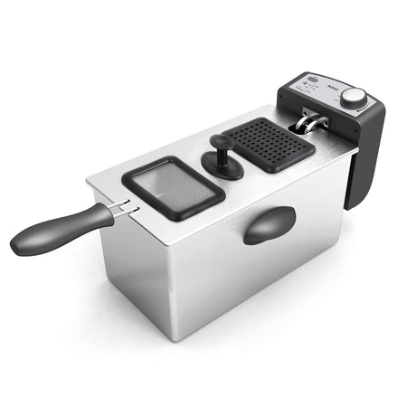 SOGO Friggitrice 3L / 2000W / acciaio inox semi - professionale