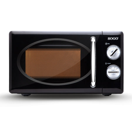 SOGO Forno a microonde nero 20L / 700W / 5 livelli potenza