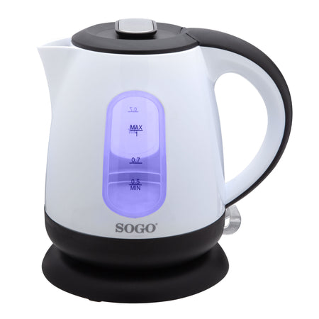 SOGO Bollitore senza fili wireless 1600W / 1.8L / autospegnimento