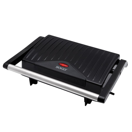 SOGO Griglia sandwich panini 2 fette / tostapane / 750W / piastra 22,5 * 14 /